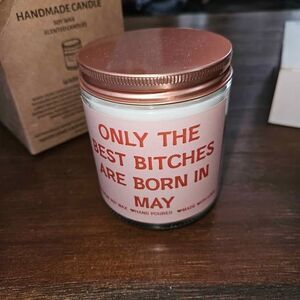 Handmade funny candle